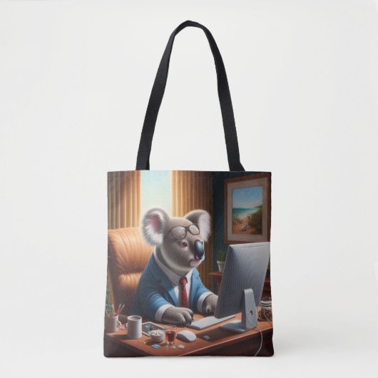 Koala Computer Tote Bag (Voorkant)