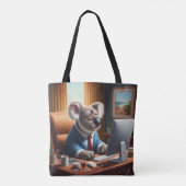 Koala Computer Tote Bag (Achterkant)