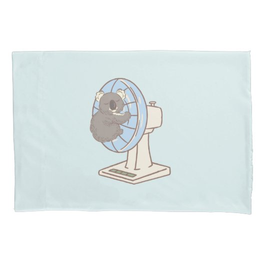 Koala Cooling Down Kussensloop (Voorkant)