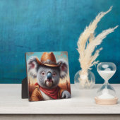 Koala Cowboy Fotoplaat (Insitu)