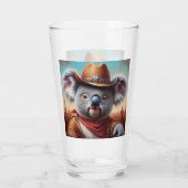 Koala Cowboy Glas (Achterkant)