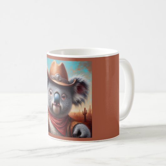 Koala Cowboy Koffiemok (Voorkant rechts)