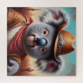 Koala Cowboy Legpuzzel (Horizontaal)