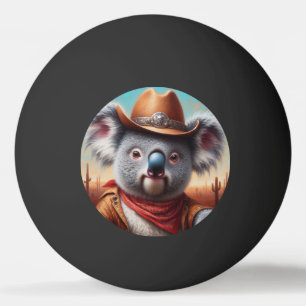 Koala Cowboy Pingpongbal