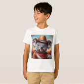 Koala Cowboy T-shirt (Voorkant volledig)