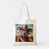 Koala Cowboy Tote Bag (Achterkant)