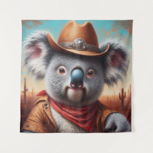 Koala Cowboy Wandkleed