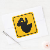 Koala Crossing Schattigee verkeersbord Sticker (Envelop)
