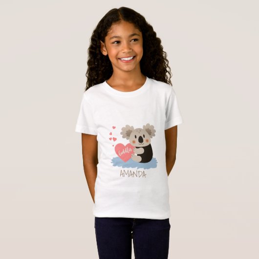 Koala Cuddles ID386 T-shirt (Voorkant volledig)