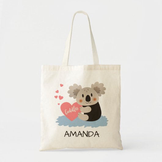 Koala Cuddles ID386 Tote Bag (Voorkant)