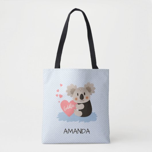 Koala Cuddles ID386 Tote Bag (Voorkant)