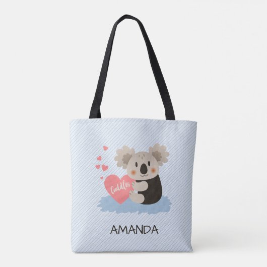 Koala Cuddles ID386 Tote Bag (Achterkant)