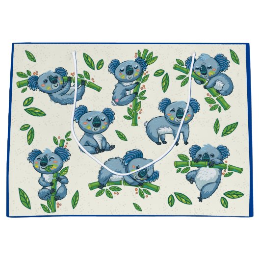 Koala Cuties - Zie achterzijde - Groot Cadeauzakje (Voorkant)