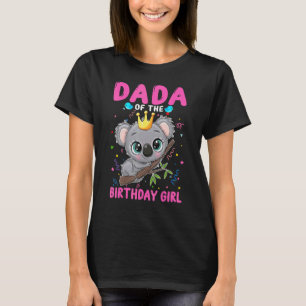 Koala Dada van het meisje van de geboorte, Koala T-shirt