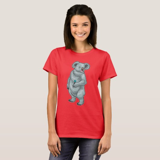 Koala Darts Dart T-shirt (Voorkant volledig)