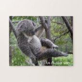 koala - de Aussie-weg-puzzel Legpuzzel (Horizontaal)