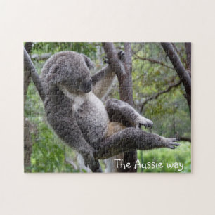 koala - de Aussie-weg-puzzel Legpuzzel