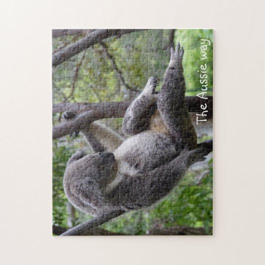 koala - de Aussie-weg-puzzel Legpuzzel (Verticaal)