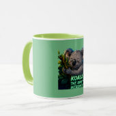 Koala De Stille Introvert Mok (Voorkant links)
