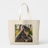 koala design tote bag  (Achterkant)
