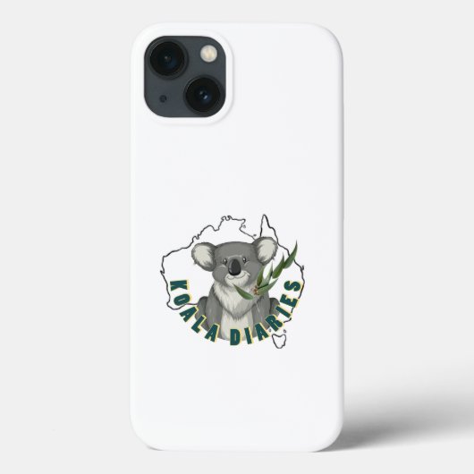 Koala Diaries iPhone / iPad hoesje (Achterkant)