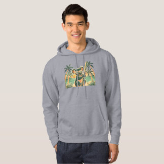 Koala die ontspant op het strand – Tropische zomer Hoodie