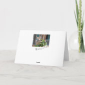 Koala die voor Kerstkaart voorbereidingen treffen Feestdagen Kaart (Achterkant)