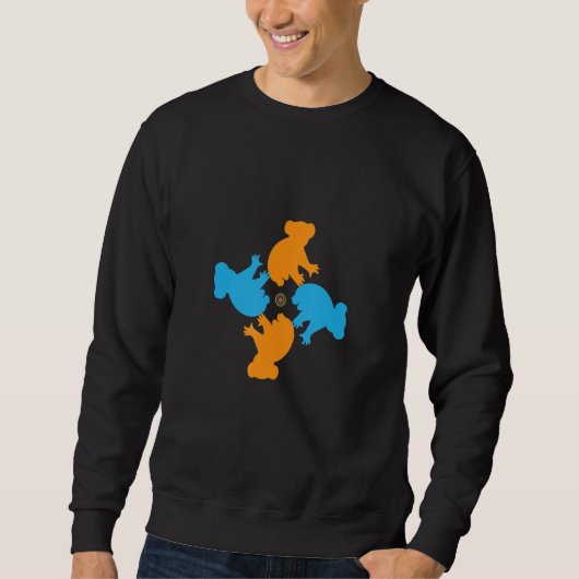 Koala Dier Mandala Patroon Trui (Voorkant)
