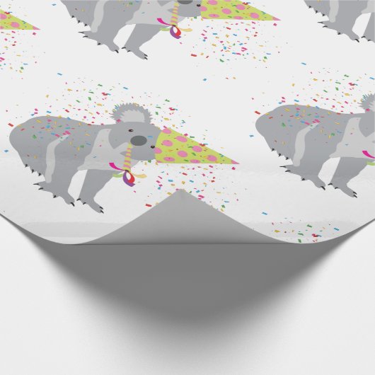 Koala - Dieren met partij Cadeaupapier (Hoek)