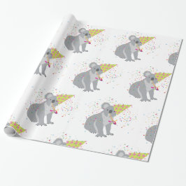 Koala - Dieren met partij Cadeaupapier