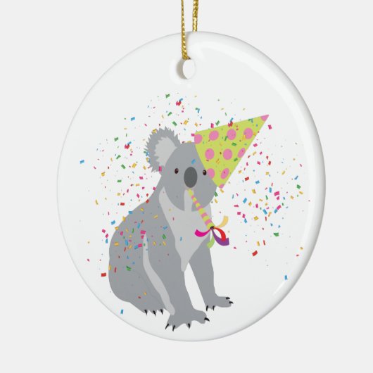 Koala - Dieren met partij Keramisch Ornament (Links)