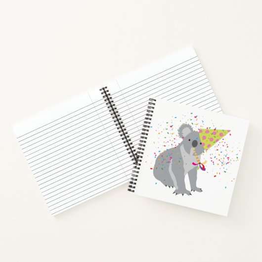 Koala - Dieren met partij Notitieboek (Binnen)