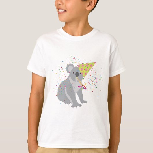 Koala - Dieren met partij T-shirt (Voorkant)