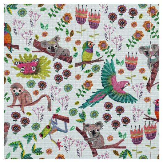 Koala Dierenkinderen Slaapkamer Meisjes | Stof Gor (Swatch)