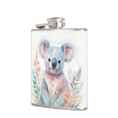 Koala Dierlijke Natuur Milieu Forest Art Heupfles (Links)