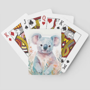 Koala Dierlijke Natuur Milieu Forest Art Pokerkaarten
