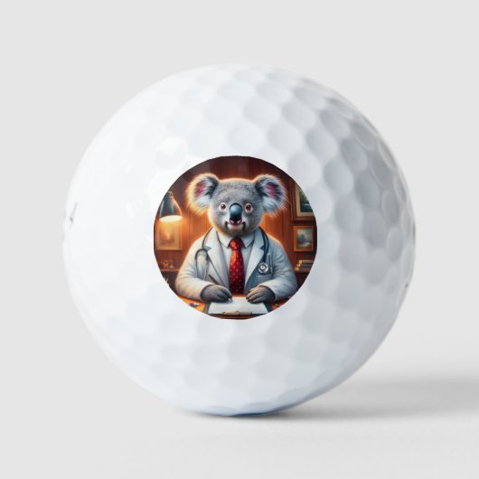 Koala Doctor Golfballen (Voorkant)