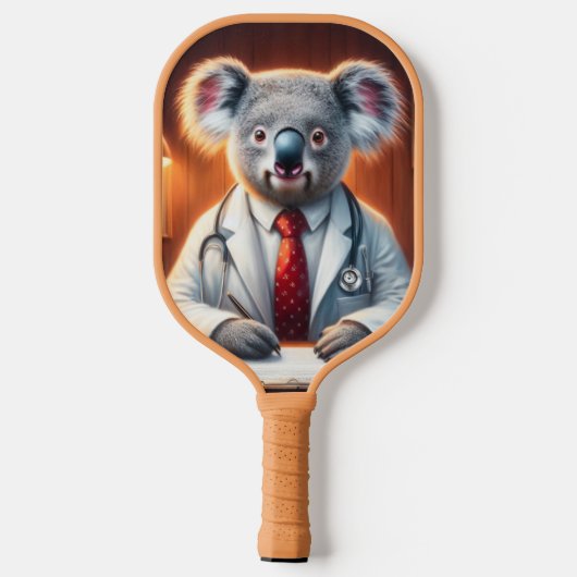 Koala Doctor Pickleball Paddle (Achterkant)
