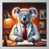 Koala Doctor Poster (Voorkant)