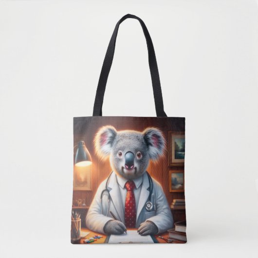 Koala Doctor Tote Bag (Voorkant)