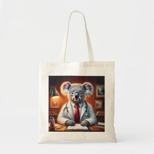 Koala Doctor Tote Bag (Voorkant)