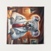 Koala Doctor Wandkleed (Voorkant (horizontaal))