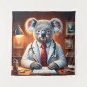 Koala Doctor Wandkleed (Voorkant)