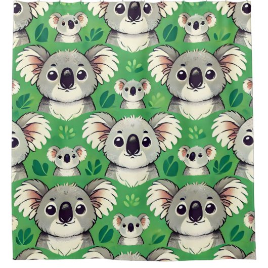 Koala Douchegordijn (Voorkant)