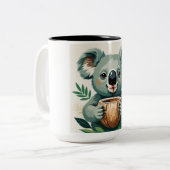 Koala Drink koffie Mok (Voorkant links)