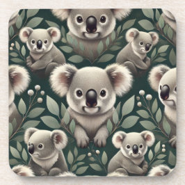 Koala drink onderzetter set