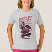 koala dus bessen koele retro aardbei t-shirt (Voorkant)