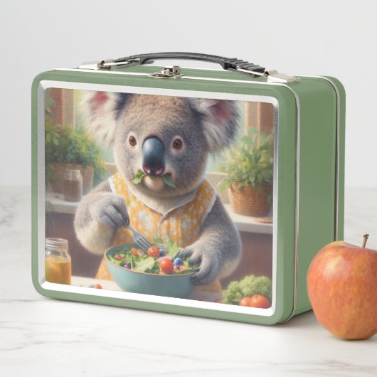 Koala Eating Salade (In situ)