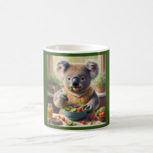 Koala Eating Salade Koffiemok