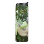 Koala eet kauwblad drinkfles thermosbeker (Gedraaid links)